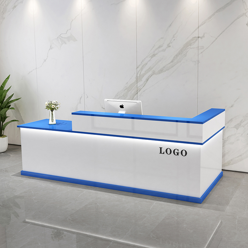 Office Furniture Usa - โต๊ะต้อนรับหรูหรา โต๊ะประชาสัมพันธ์ระดับผู้บริหาร โต๊ะประชาสัมพันธ์สไตล์อเมริกัน เฟอร์นิเจอร์สำนักงาน
