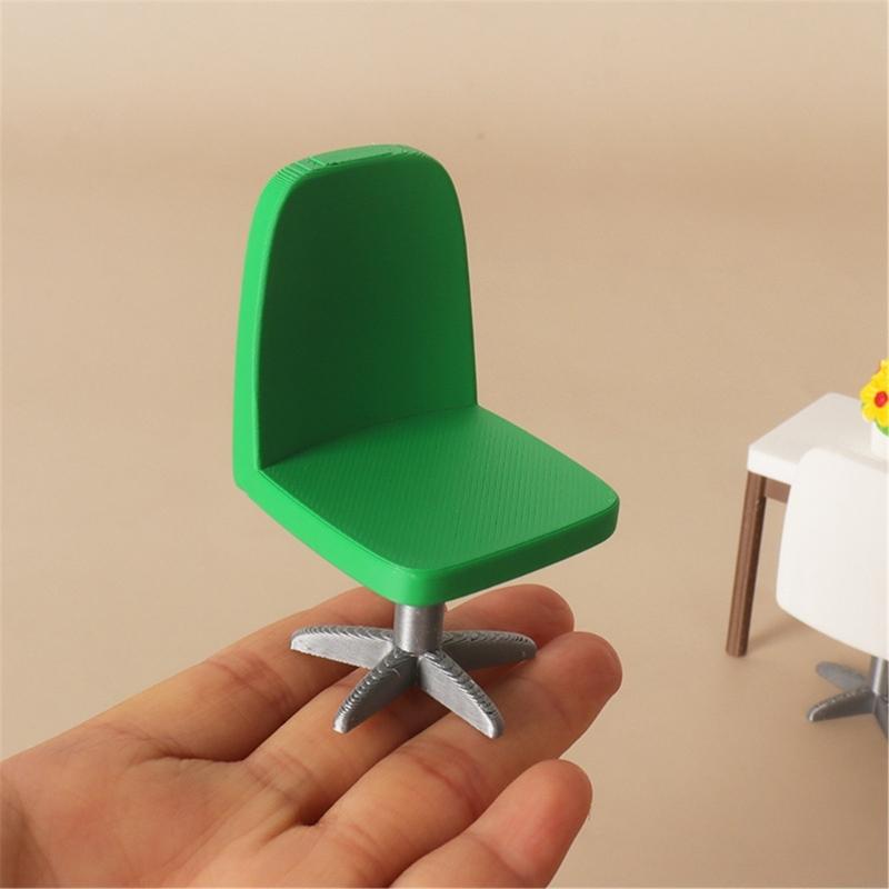 Office Furniture Usa - อุปกรณ์เสริมฉากสำนักงานขนาดเล็ก 2 ชิ้นชุดการออกแบบรายละเอียดสำหรับผู้ที่ชื่นชอบบ้านตุ๊กตา