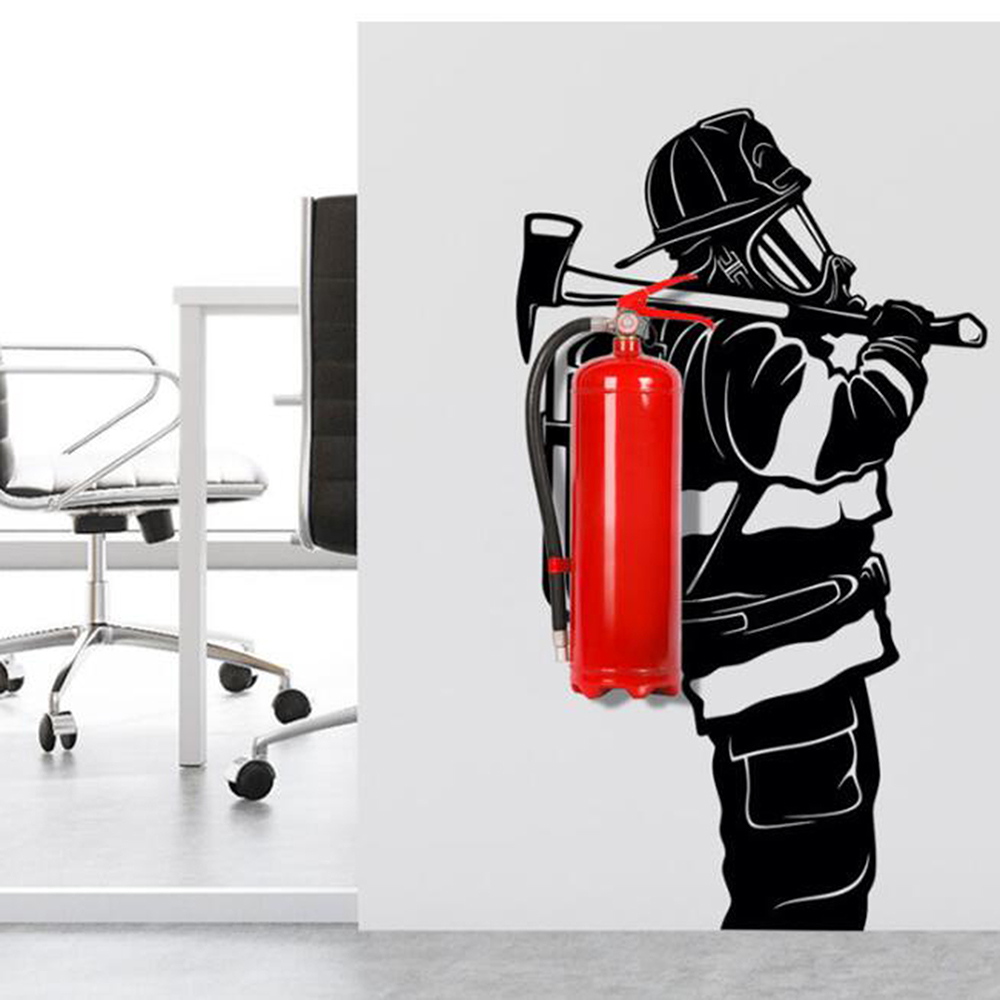 Office Furniture Usa - ห้องดับเพลิงขนาดใหญ่ห้องดับเพลิงสติกเกอร์รูปลอกผนังการตกแต่งบ้านในห้องน้ำห้องนอนเด็กห้องผจญเพลิง