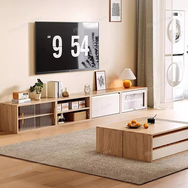 Office Furniture Center - ชั้นวางทีวีไม้ ชั้นวางของกลางห้อง โต๊ะทำงานแบบพกพา โต๊ะทีวีหรูหราทันสมัย โต๊ะเก็บของ โต๊ะสำหรับบ้านตุ๊กตา