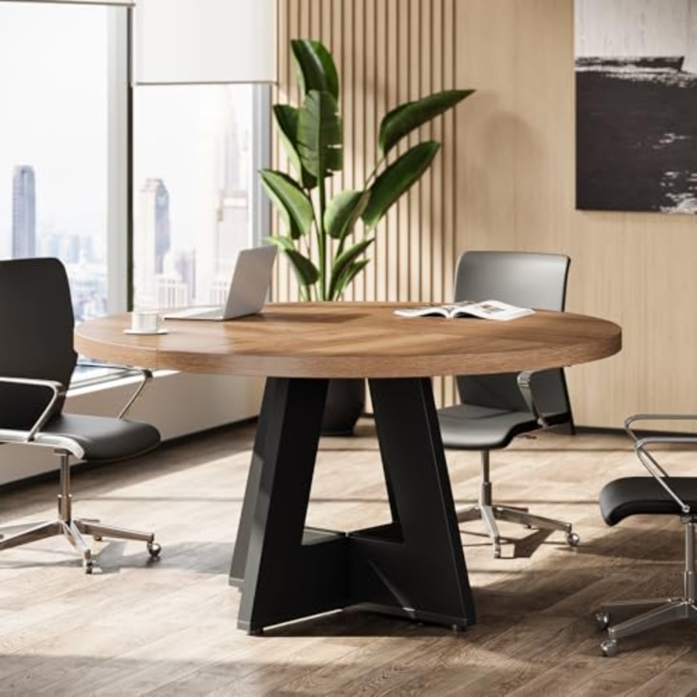 Conference Table Round - โต๊ะประชุมทรงกลมขนาด 47 นิ้ว สำหรับ 4-6 คน