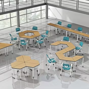 Office Furniture Usa - อเมริกันห้องเรียนสมัยใหม่ชุดโต๊ะและเก้าอี้เฟอร์นิเจอร์โรงเรียนโต๊ะนักเรียนและเก้าอี้สํานักงานโต๊ะพับปรับความสูงได้