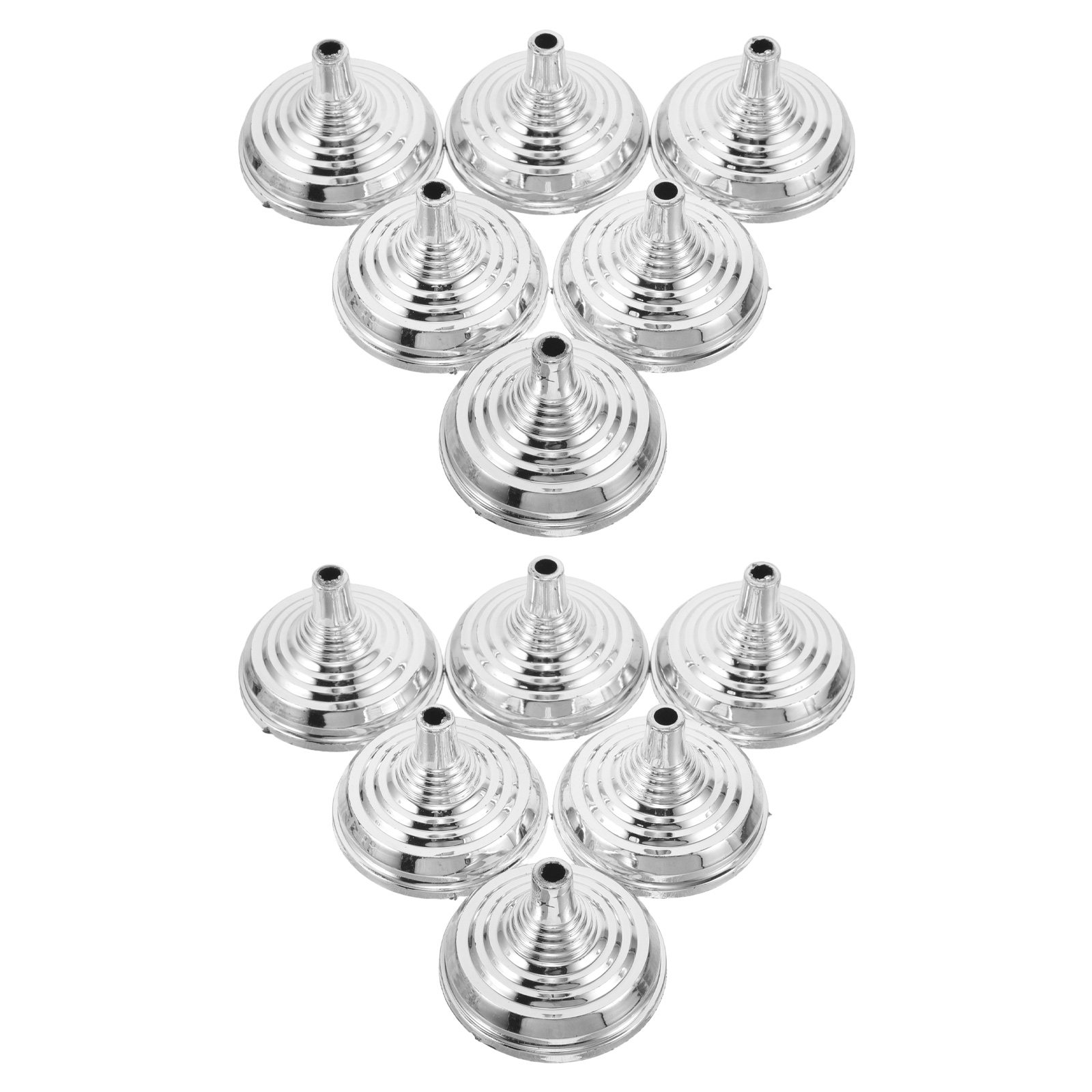 ฐานตั้งธงขนาดเล็กสีเงิน 12 ชิ้ - Conference Table Round บทวิจารณ์และราคา