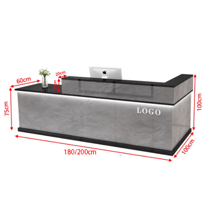 โต๊ะต้อนรับหรูหรา โต๊ะประชาสัม - Office Furniture Usa บทวิจารณ์และราคา