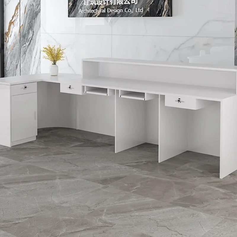 เคาน์เตอร์ต้อนรับสุดหรู พร้อมต - Office Furniture Usa บทวิจารณ์และราคา