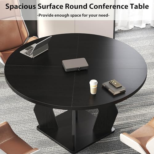 โต๊ะประชุมทรงกลมสำหรับ 4-6 คน  - Conference Table Round บทวิจารณ์และราคา