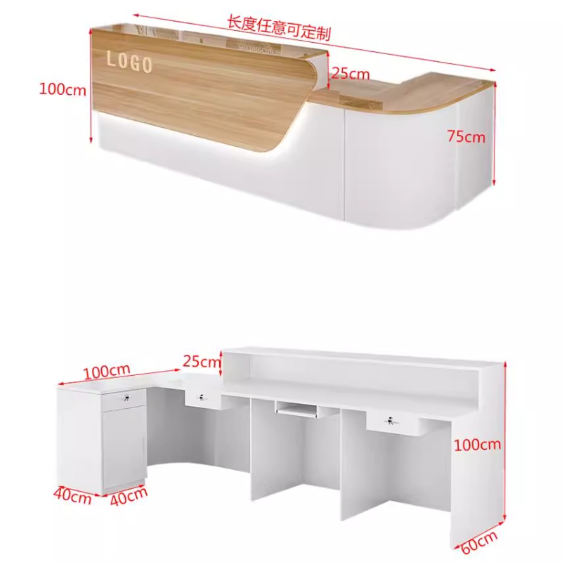 โต๊ะต้อนรับหรูหราทันสมัยสไตล์อ - Office Furniture Usa บทวิจารณ์และราคา