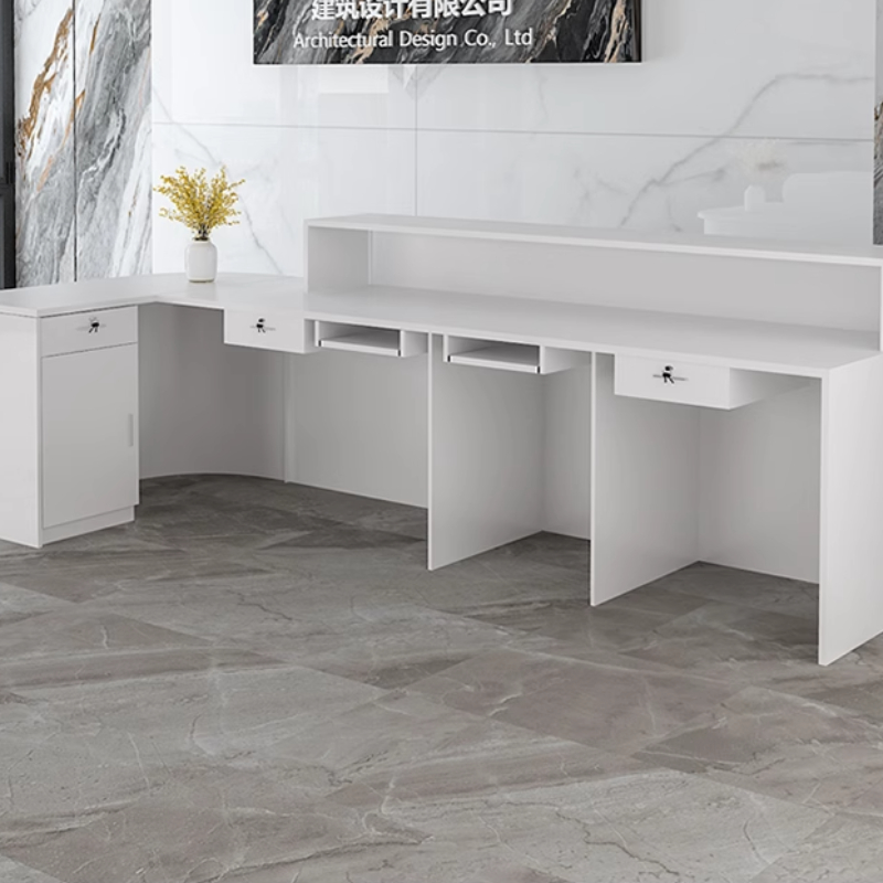 โต๊ะต้อนรับหรูหราทันสมัยสไตล์อ - Office Furniture Usa บทวิจารณ์และราคา