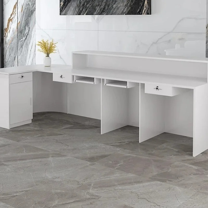 เคาน์เตอร์ต้อนรับสุดหรู พร้อมต - Office Furniture Usa บทวิจารณ์และราคา