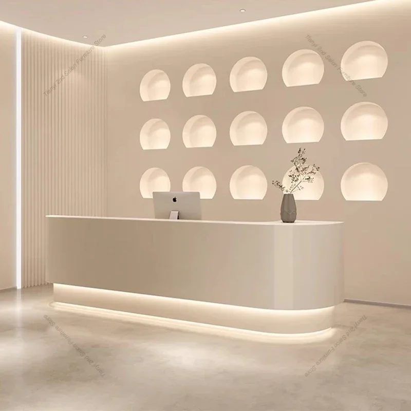 ครีมสไตล์นอร์ดิกแผนกต้อนรับ Or - Office Furniture Center บทวิจารณ์และราคา