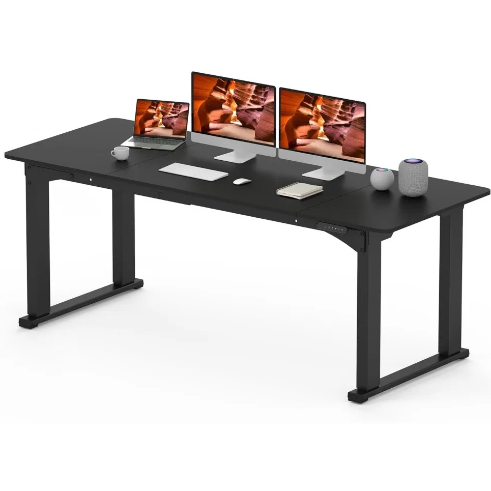โต๊ะทำงานปรับระดับความสูงได้ด้ - Office Furniture Usa บทวิจารณ์และราคา