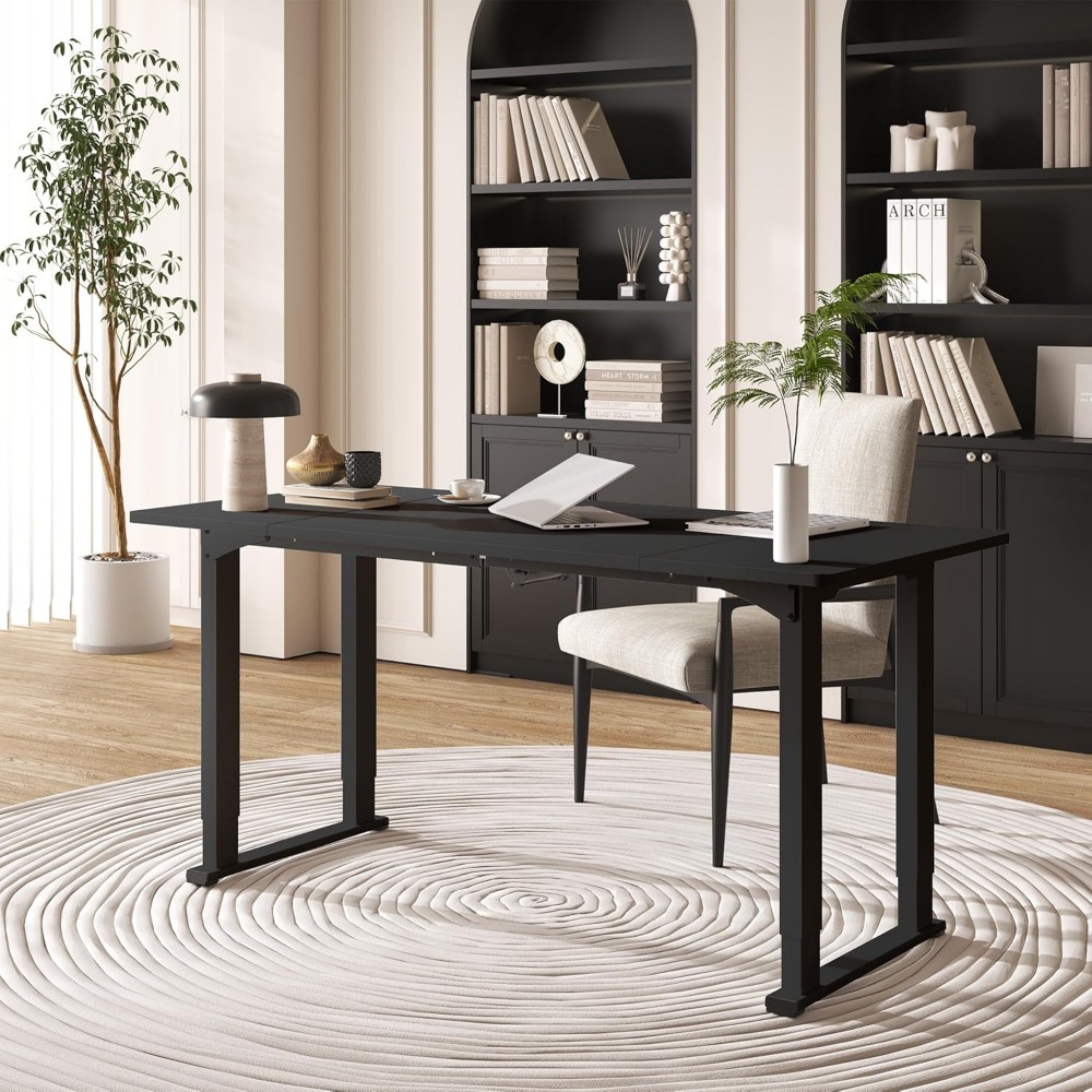 โต๊ะทำงานปรับระดับความสูงได้ด้ - Office Furniture Usa บทวิจารณ์และราคา