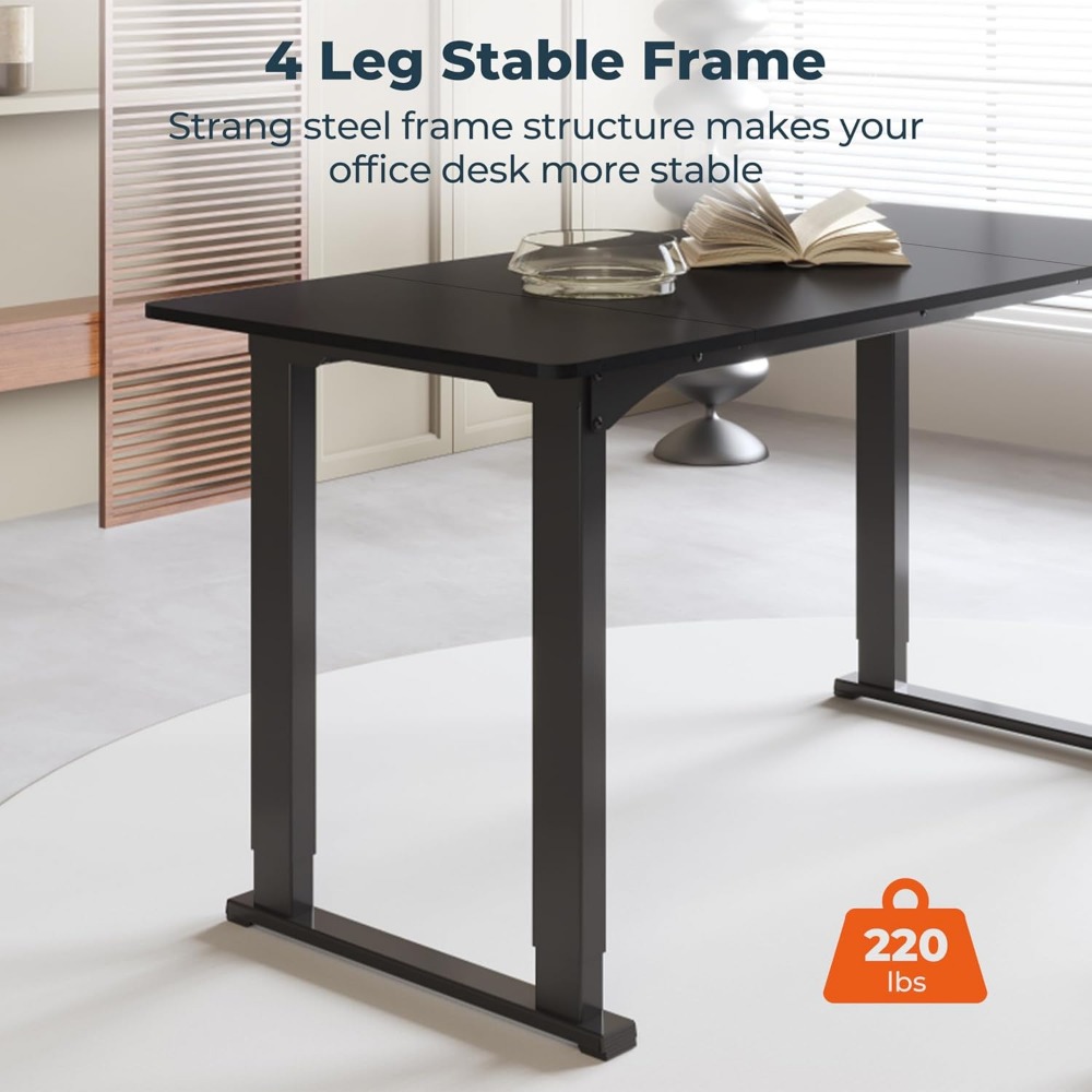 โต๊ะทำงานปรับระดับความสูงได้ด้ - Office Furniture Usa บทวิจารณ์และราคา