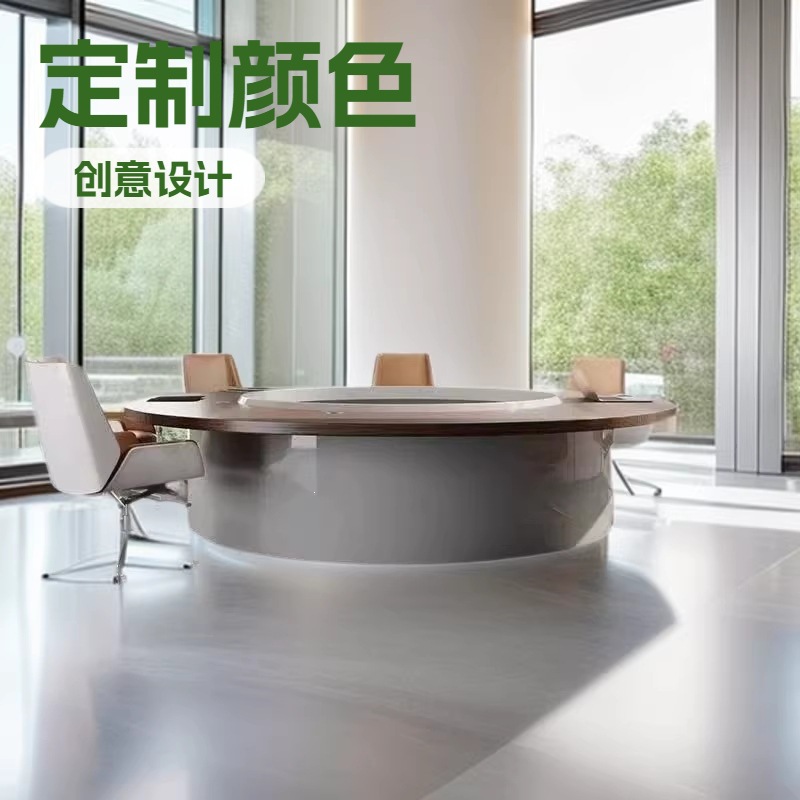 สามารถปรับแต่งขนาดและสีได้ โต๊ - Conference Table Round บทวิจารณ์และราคา