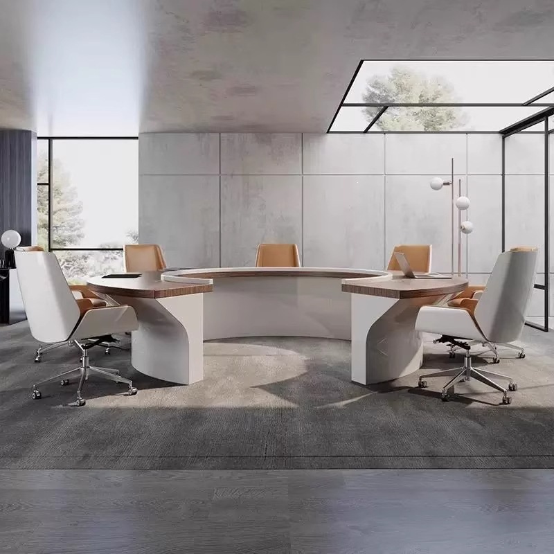 สามารถปรับแต่งขนาดและสีได้ โต๊ - Conference Table Round บทวิจารณ์และราคา