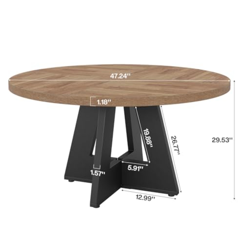 โต๊ะประชุมทรงกลมขนาด 47 นิ้ว ส - Conference Table Round บทวิจารณ์และราคา