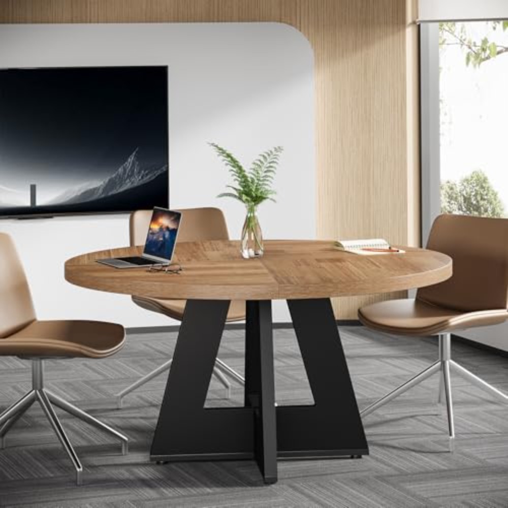 โต๊ะประชุมทรงกลมขนาด 47 นิ้ว ส - Conference Table Round บทวิจารณ์และราคา