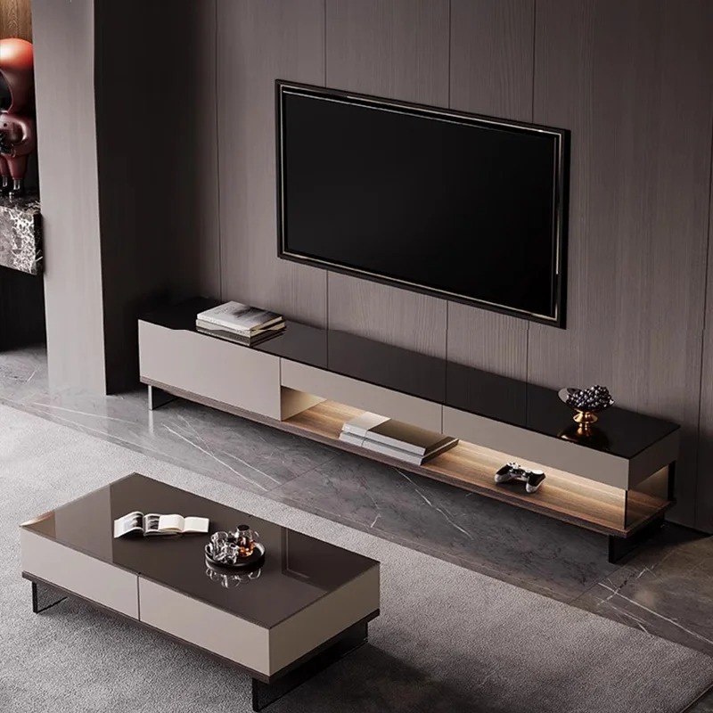 ชั้นวางทีวีทันสมัยสำหรับห้องนั - Office Furniture Center บทวิจารณ์และราคา