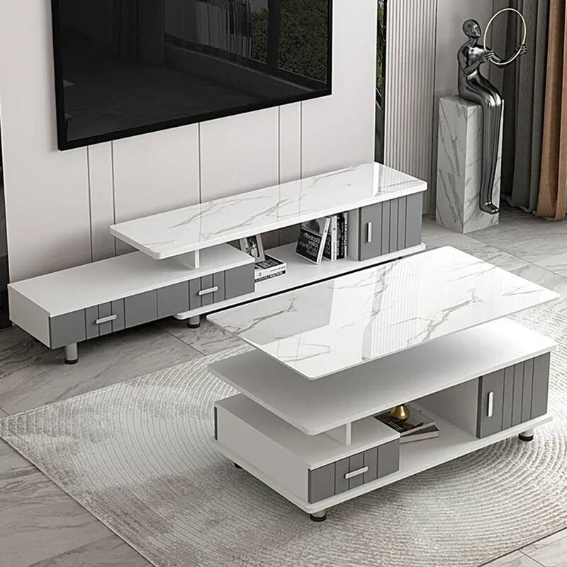 โต๊ะวางทีวีแบบมีลิ้นชักตรงกลาง - Office Furniture Center บทวิจารณ์และราคา